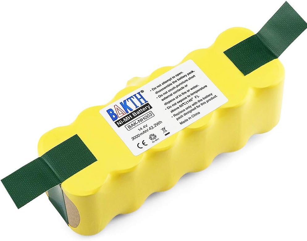 Roomba Battery Replacement for iRobot 500 and 600 Series – 14.4V 3000m