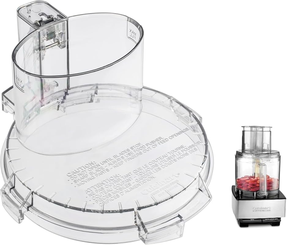 Cuisinart DFP-14 Food Processor Replacement Lid – Clear Tritan Cover f