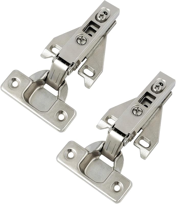 Probrico 1 Pair（2 Pack） Kitchen Cabinet Hinges for Face Frame Cabinet,