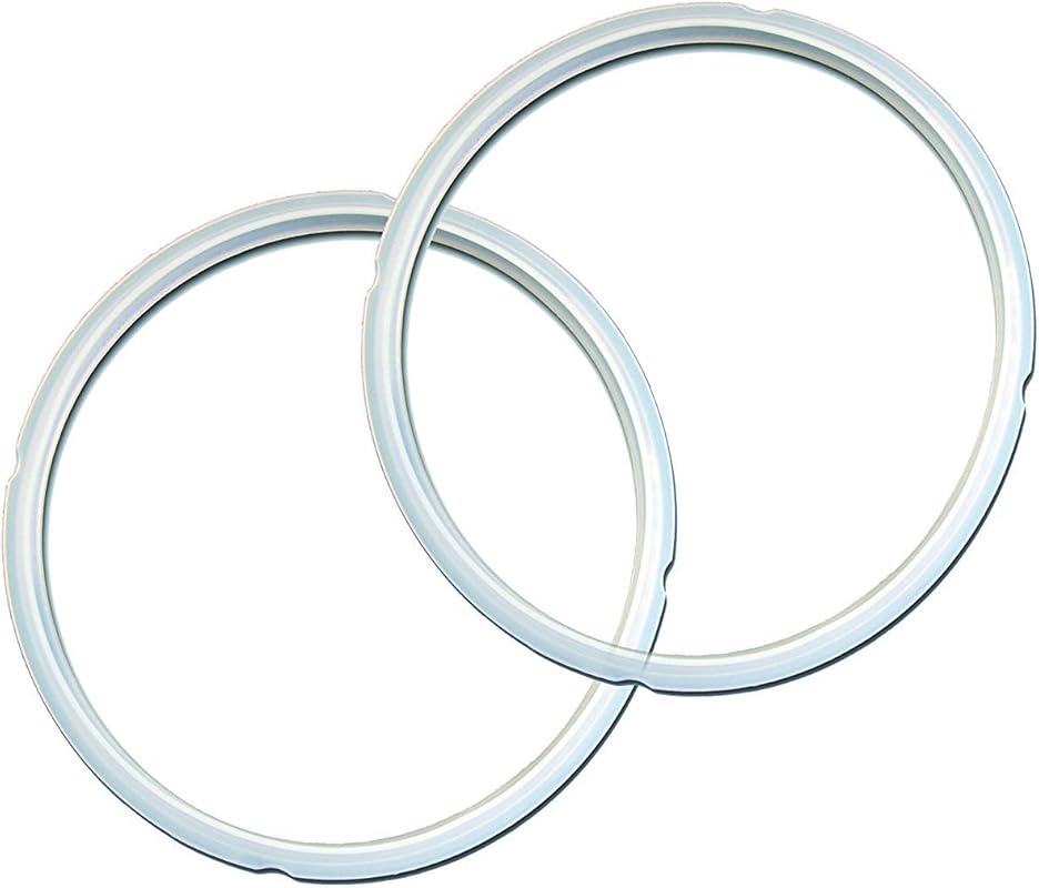 Instant Pot 2-Pack Sealing Ring 8-Qt, Inner Pot Seal Ring, Electric Pr
