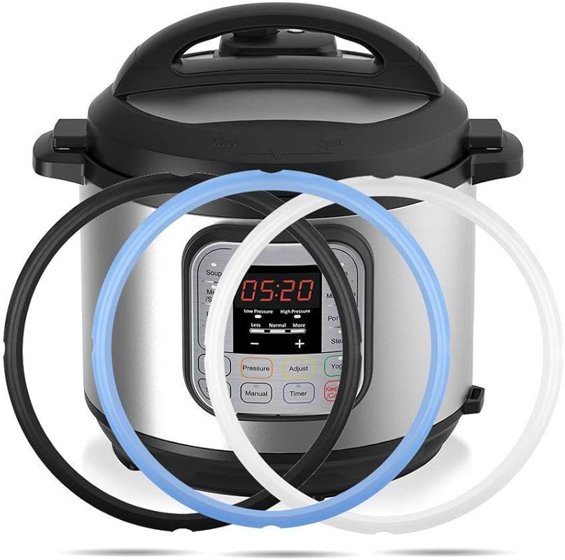 3PCS Silicone Sealing Ring for Instant Pot 6 Quart, Insta Pot Seals Re