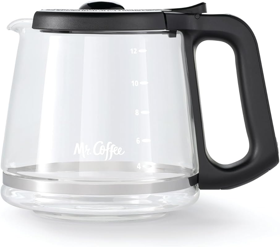 Mr. Coffee 12-Cup Replacement Carafe – Compatible with Mr. Coffee 12 C