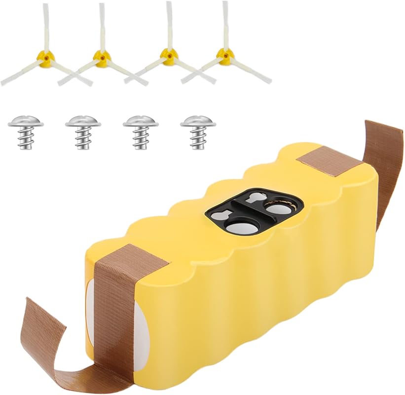 Roomba Battery Replacement – 5500mAh 14.4V Ni-MH for iRobot 500 to 900