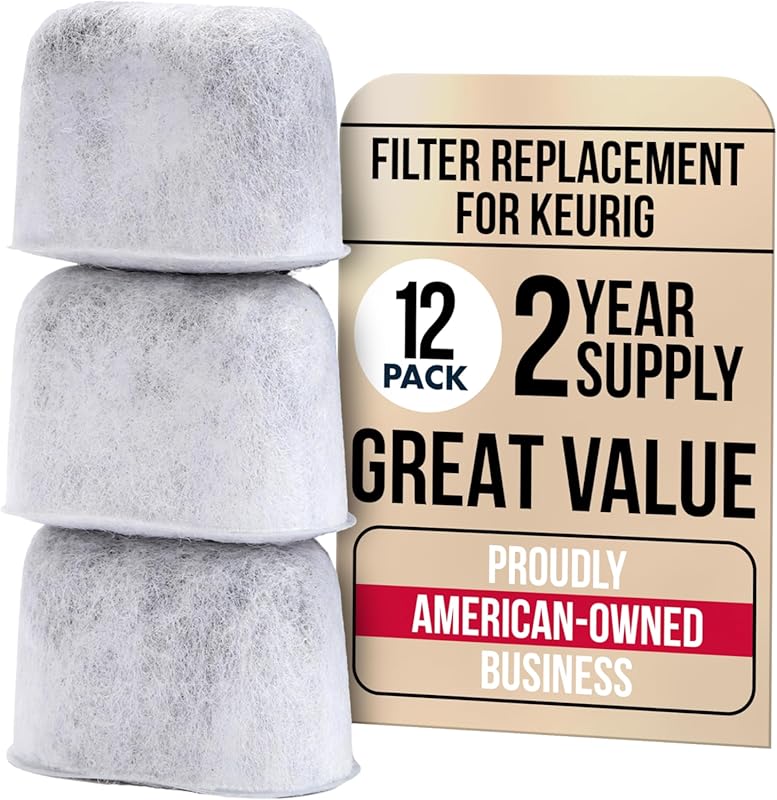 Keurig Water Filter Replacement Cartridges for K-Classic, K-Slim, and 