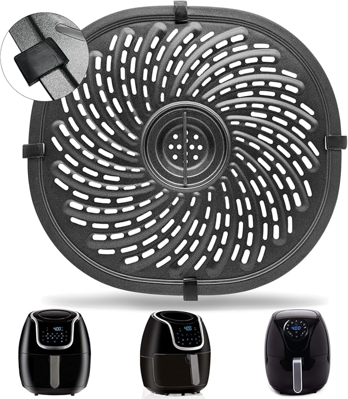 Replacement Air Fryer Tray for PowerXL Vortex 7 QT, Stainless Steel Cr