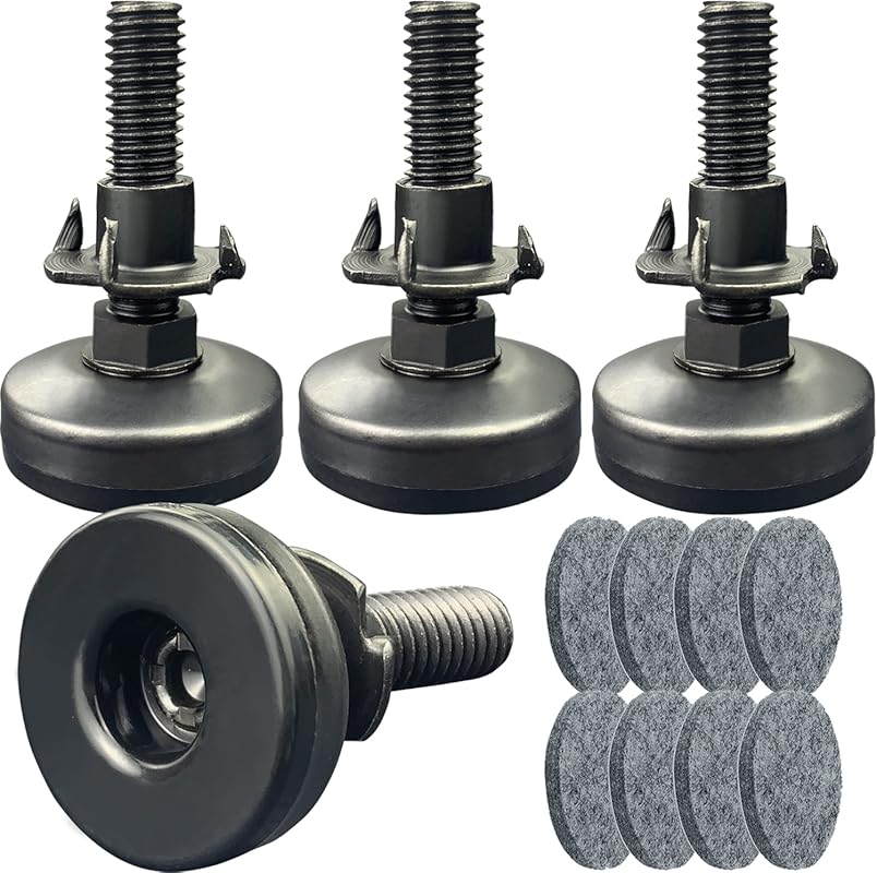 Adjustable Furniture Levelers with 3/8