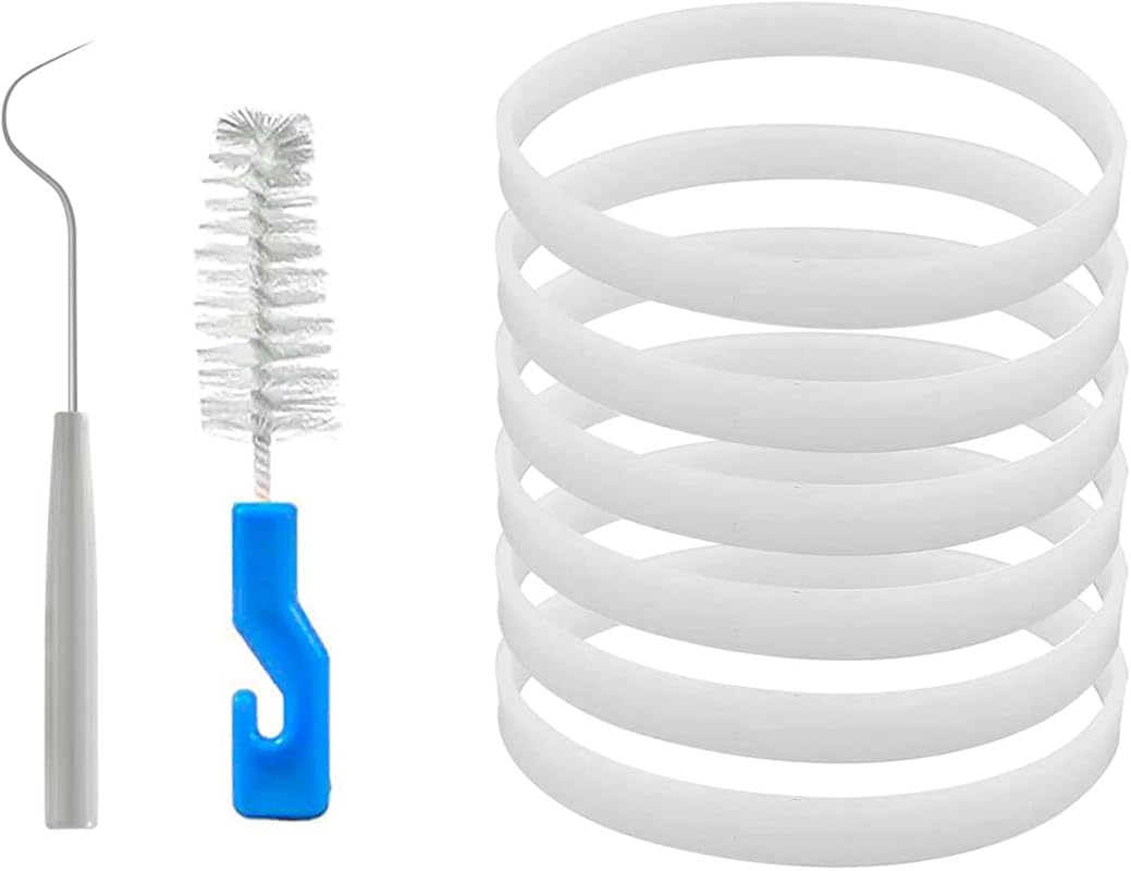 6 Pack Rubber Gaskets Replacement Seal 3.94 inch for Nutri Ninja Blend