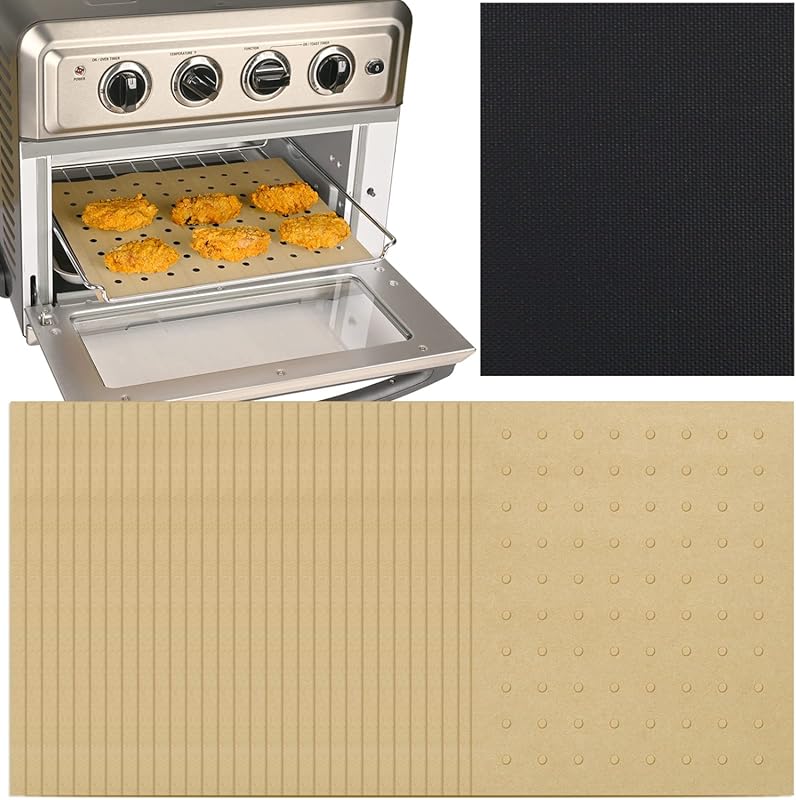 Breville Toaster Oven Air Fryer Liners, 13 x 12 Inch Perforated Parchm