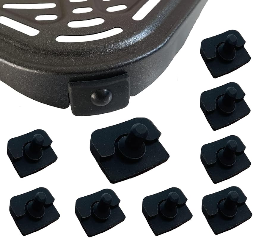 8PCS Air Fryer Silicone Rubber Bumpers for 6.8QT COSORI Air Fryers, Up