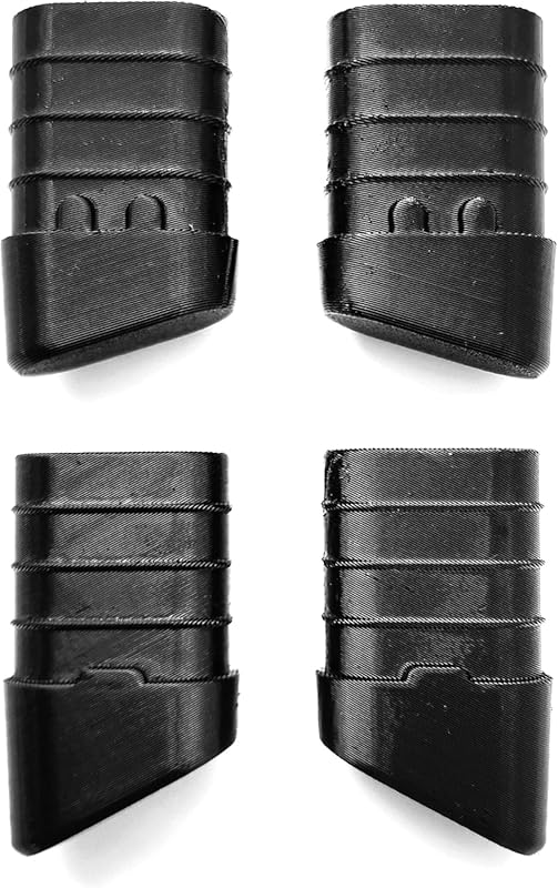 Generic Lifetime Folding Chair Replacement Foot Caps , Black