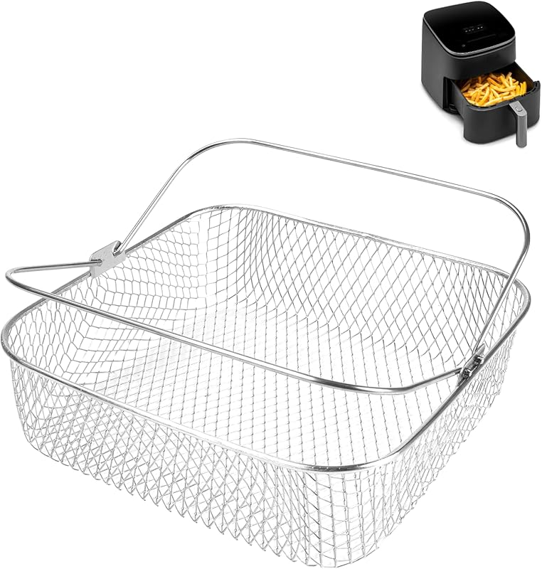 Phillips XXL Air Fryer Replacement Basket – 304 Stainless Steel Mesh w