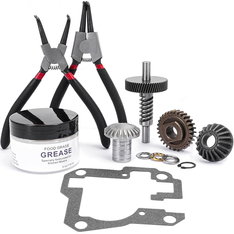 Mixer Worm Gear Kit Compatible with Kitchenaid Whirlpool 5qt 6qt Mixer