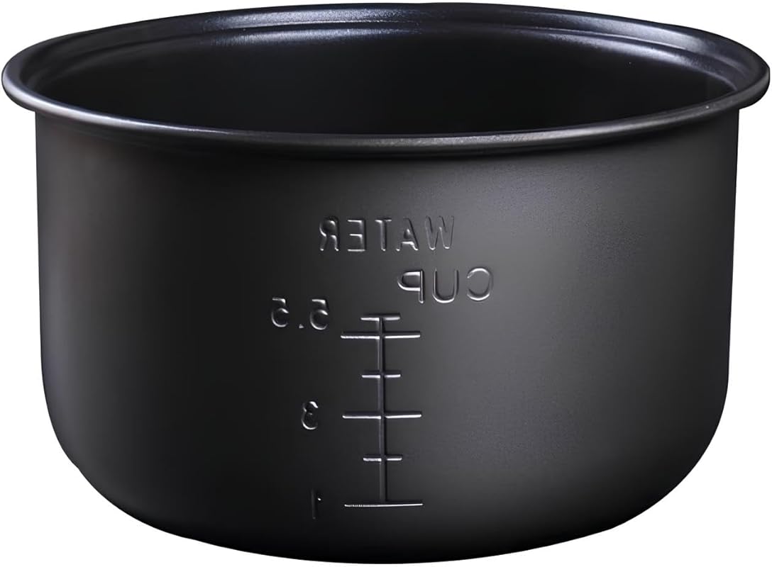 Replacement Inner Pot for Zojirushi and Tiger Rice Cookers, 5.5 Cup No