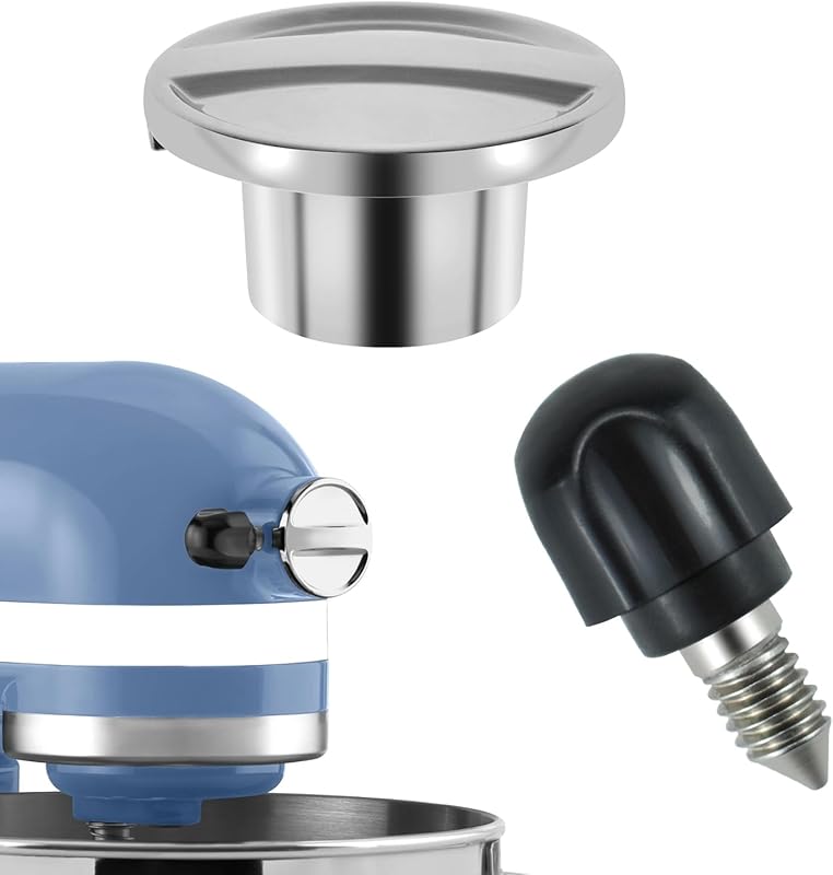 1 Sets of Mixer Attachment Caps with Screws, Mixer Hubs Caps with Scre