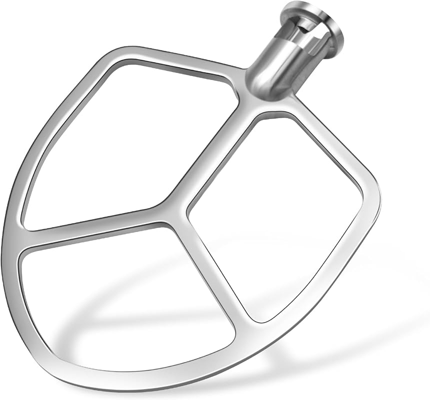 Stainless Steel Flat Beater for KitchenAid 5-6 QT Bowl-Lift Stand Mixe
