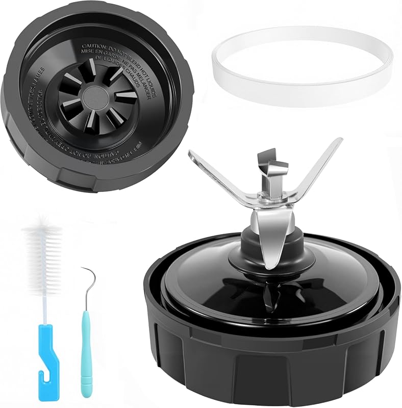 Ninja Blender 7-Fin Extractor Blade Replacement for Auto iQ BL480, BL4