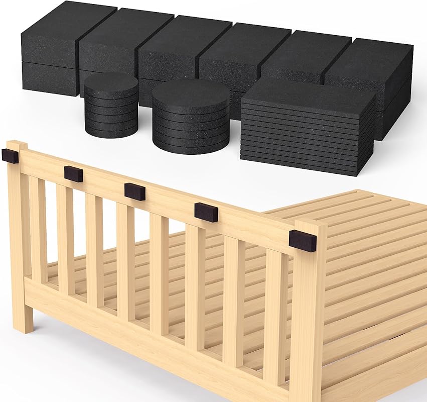 Furniture bumpers for walls – EVA foam headboard and chair cushions, b