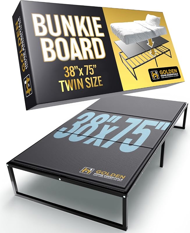 Twin Size Bunkie Board for Bed Slat Replacement, 38