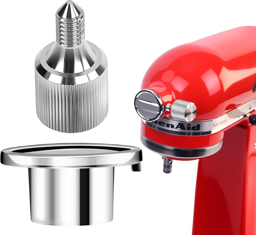 Kitchenaid Stand Mixer Hub Cover and Stainless Steel Screw for 3.5–8 Q