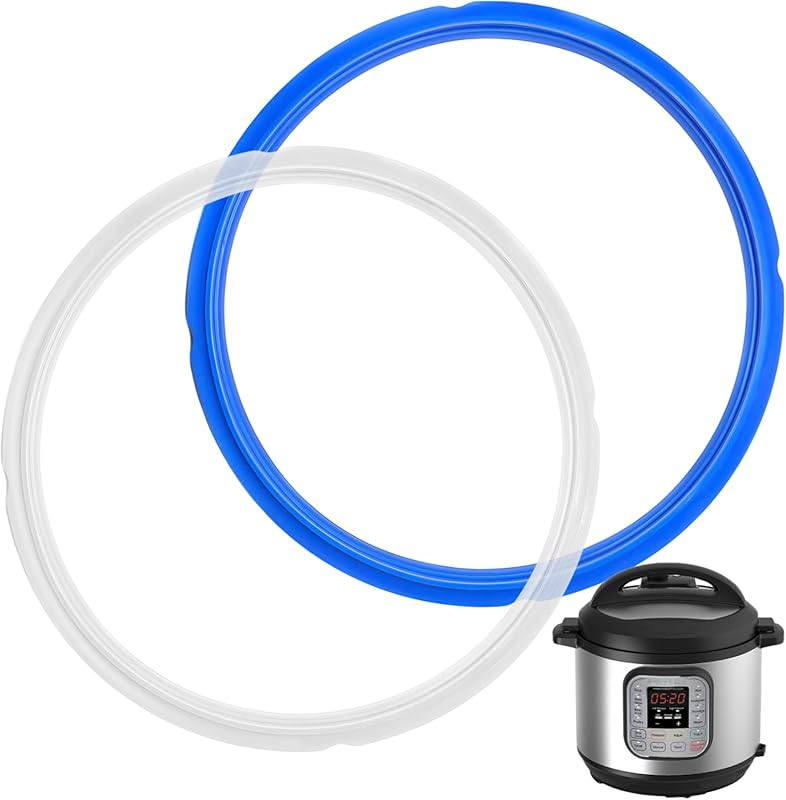 Instant Pot 6 Quart Sealing Ring, Food-Grade Silicone, BPA-Free, Blue