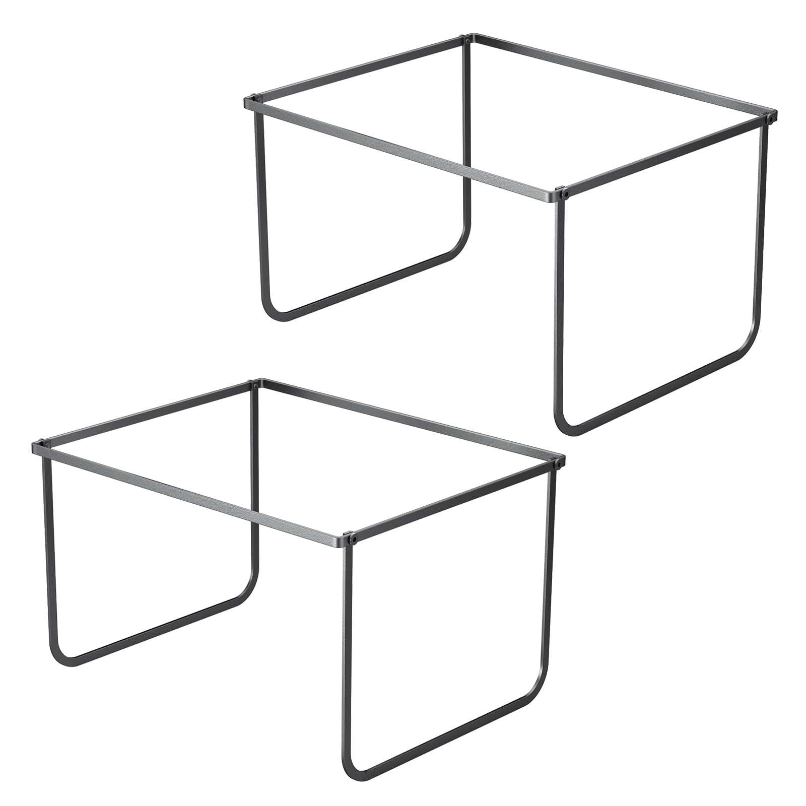 2 Pack Legal and Letter Size Hanging File Folder Frame,Hanging File Folder Holder for Desktop Organi