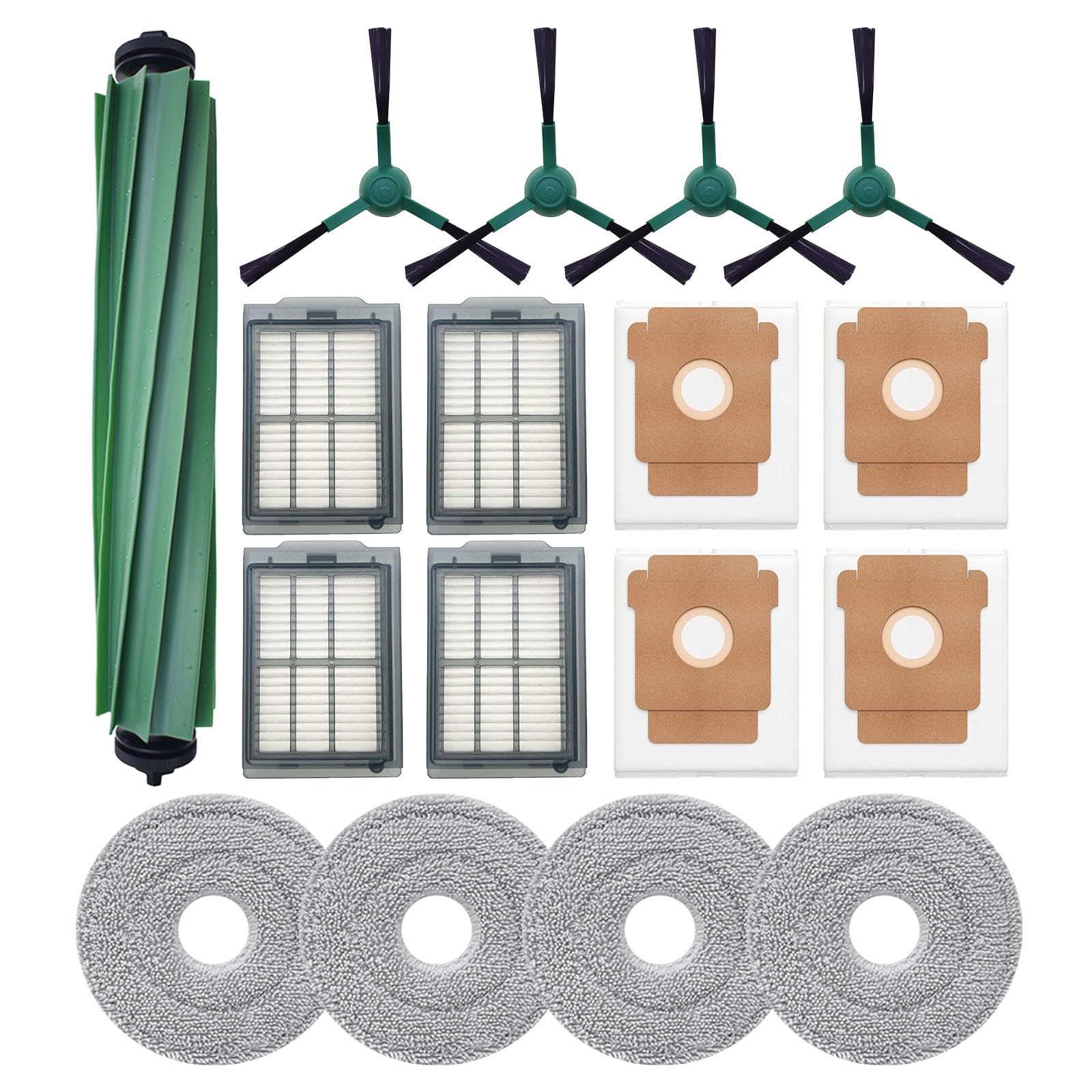 Neutop Replacement Parts Compatible with iRobot Roomba Plus 405/505 Combo Robot Vacuum Accessories w