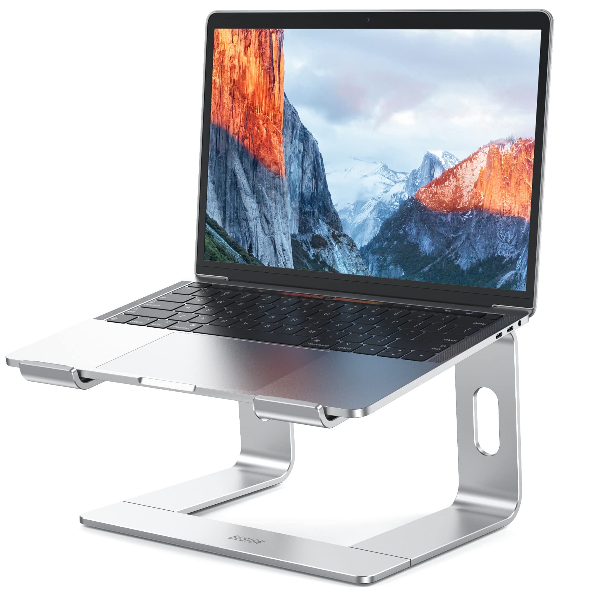 BESIGN LS03 Aluminum Laptop Stand, Ergonomic Detachable Computer Stand, Notebook Riser Compatible wi