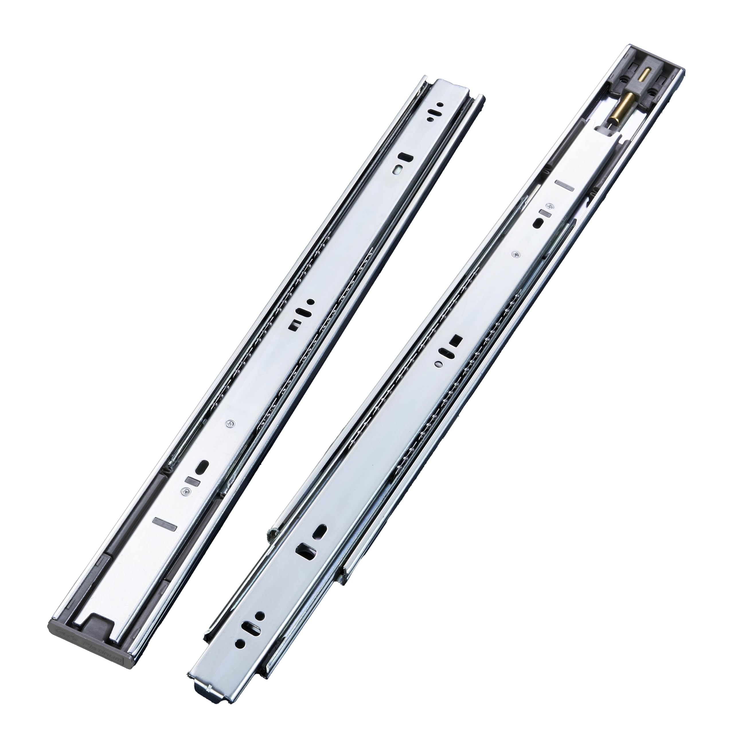 CGS Platinum 24 inch Soft Close Cabinet Drawer Slides 10-Pairs Full Extension Ultra Thick 1.2mm Stai