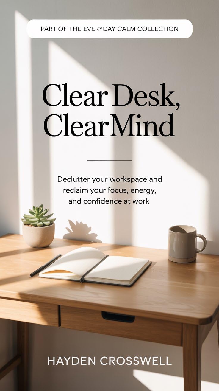 Clear Desk, Clear Mind: Declutter Your Workspace and Reclaim Your Focus, Energy, and Confidence at W
