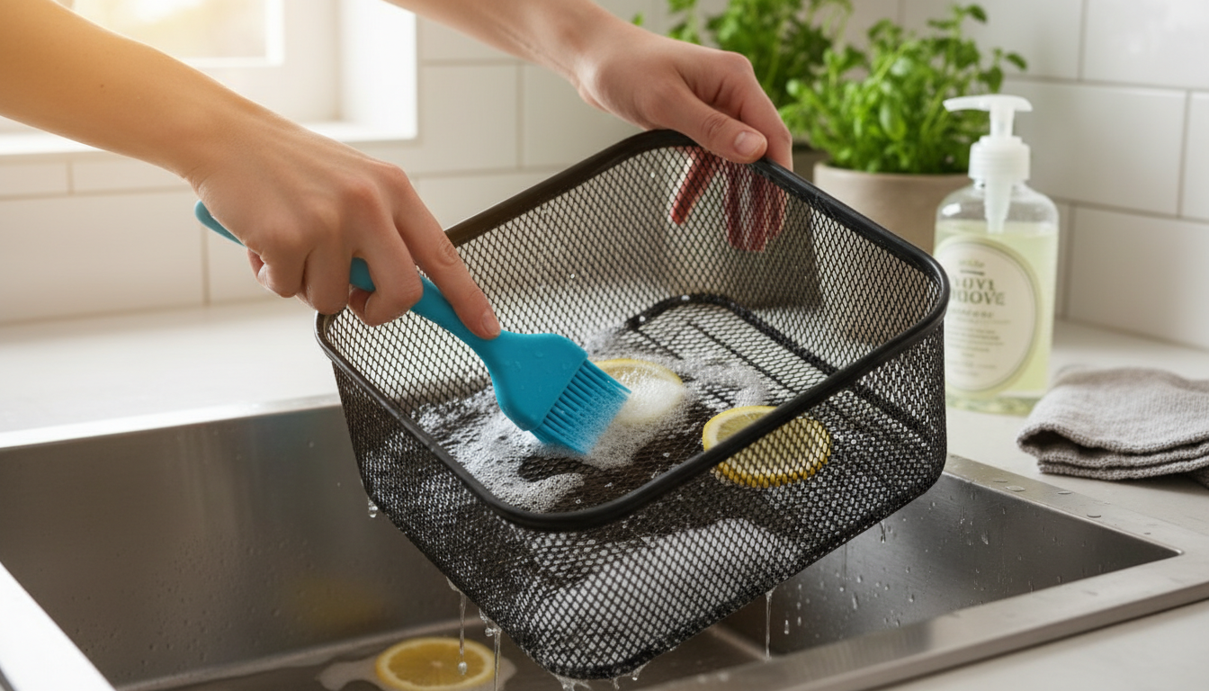 how-to-clean-air-fryer-basket-