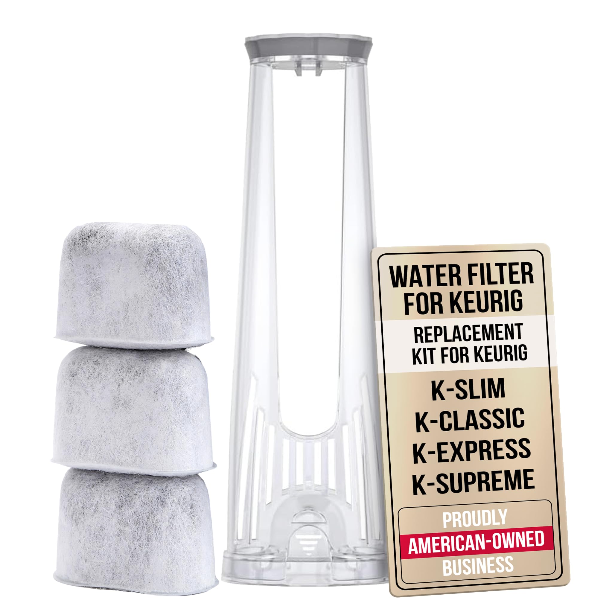 Keurig Starter Kit Replacement Water Filter Holder for Keurig 2.0, K-Slim, K Express, K-Supreme, K-C