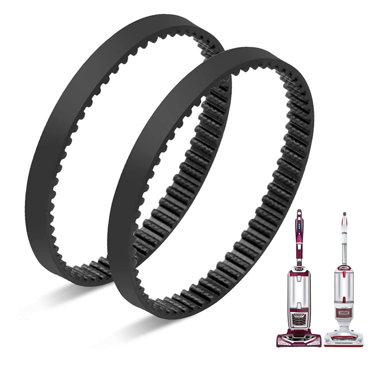 Replacement Belts for Shark Rotator NV752 NV500 NV501 NV502 NV503 NV505 NV500W NV400 Professional an