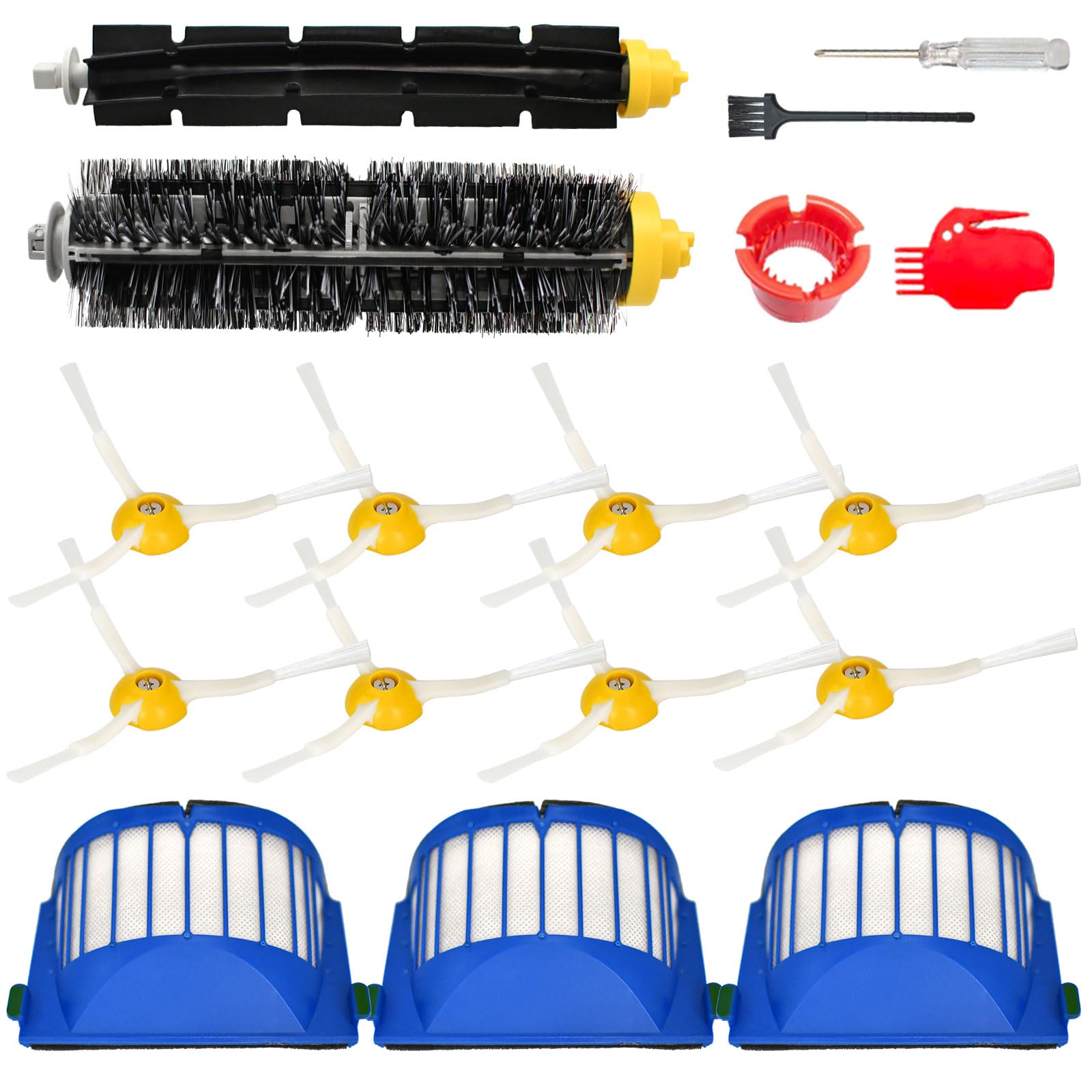 Replacement Parts and Accessories Kit Compatible for iRobot Roomba 692 694 676 675 695 677 671 655 6