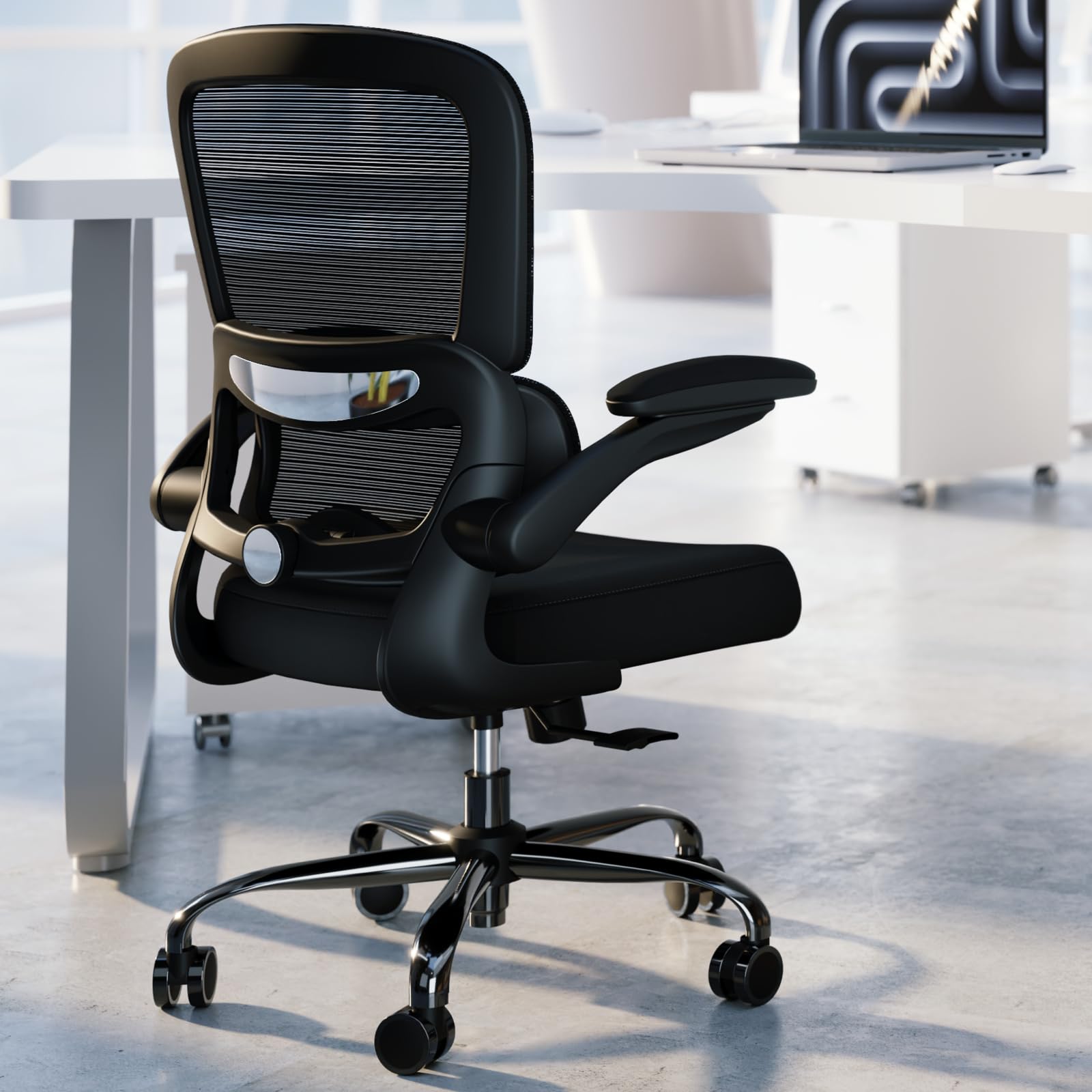 TRALT Office Chair - Ergonomic Desk Chair with Adjustable Lumbar Support, Mesh Computer Chair, Execu