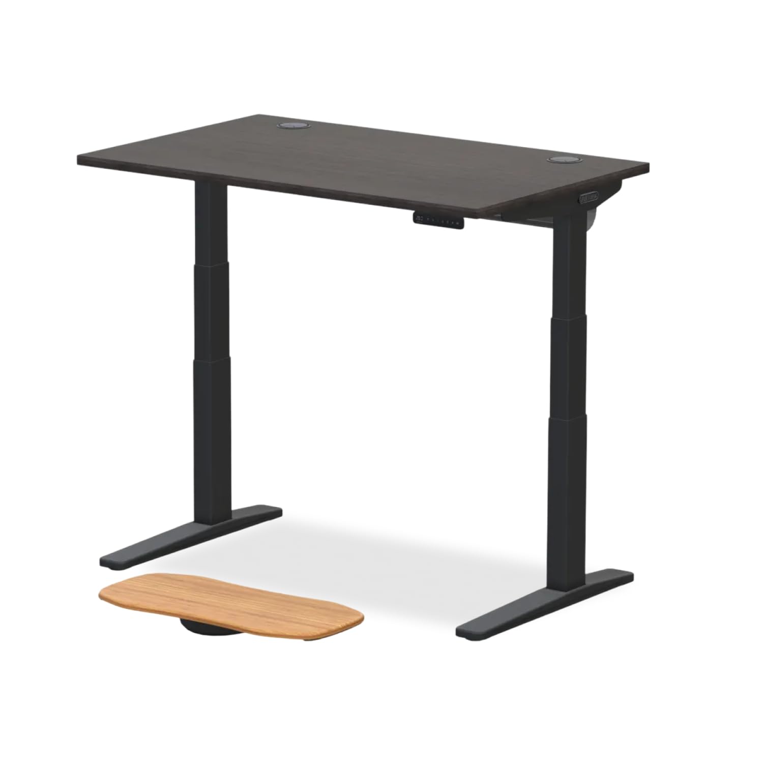 UPLIFTDESK V3 2-Leg Ash Gray Laminate Wood Standing Desk – Adjustable Height, Advanced 1-Touch Memor
